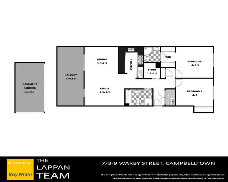 Floorplan of Homely house listing, 7/3-9 Warby Street, Campbelltown NSW 2560