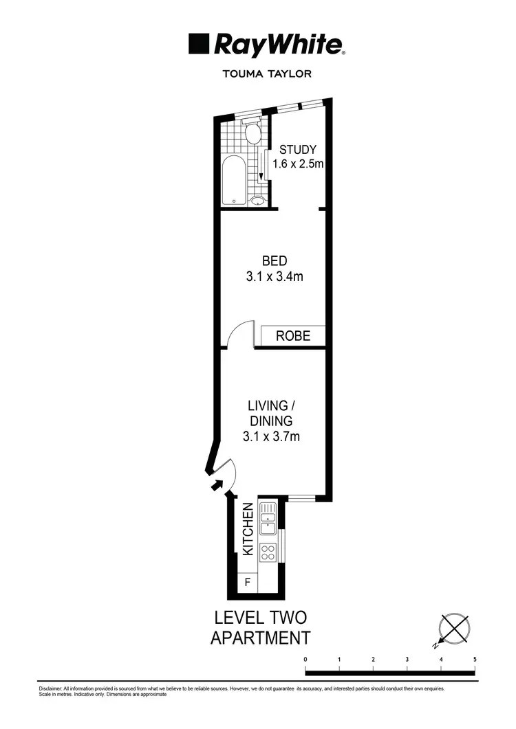 Floorplan of Homely apartment listing, 12/35-37 Elizabeth Bay Road, Elizabeth Bay NSW 2011