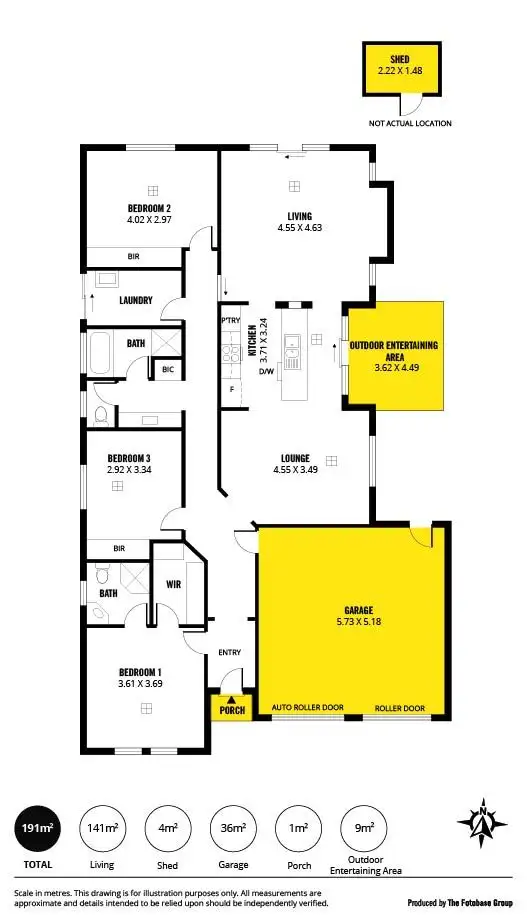 Floorplan of Homely house listing, 39 Atlantis Avenue, Seaford Meadows SA 5169