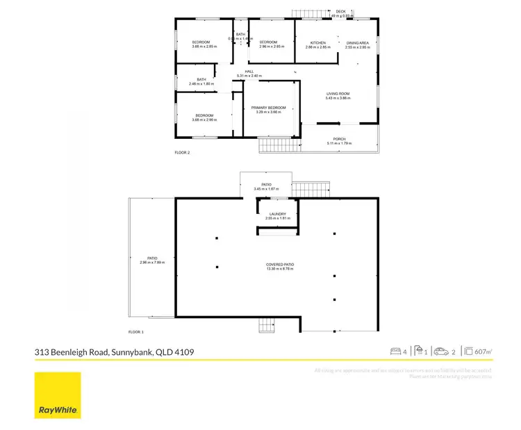 Floorplan of Homely house listing, 313 Beenleigh Road, Sunnybank QLD 4109