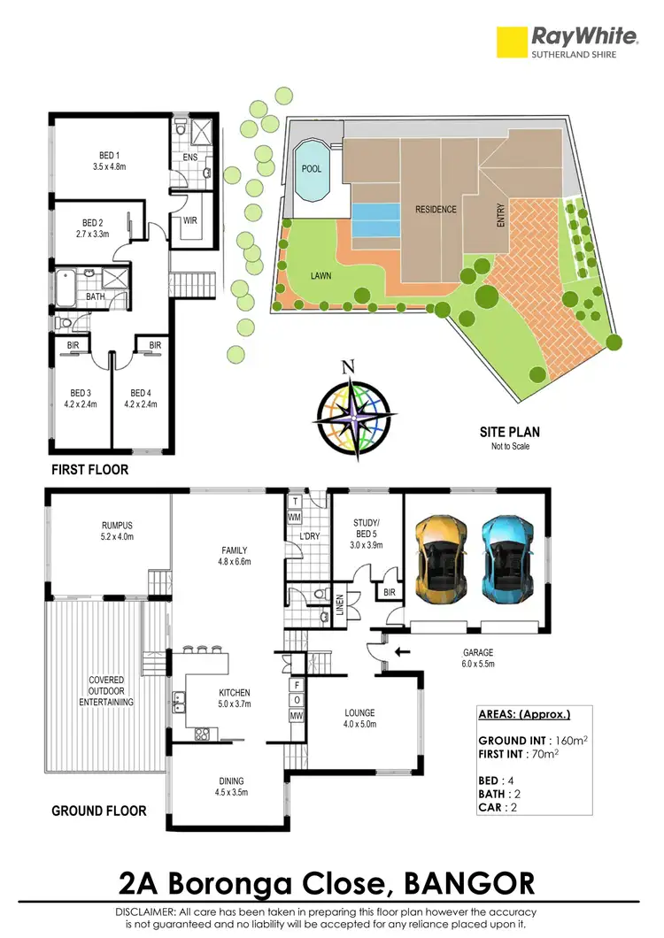 Floorplan of Homely house listing, 2A Boronga Close, Bangor NSW 2234