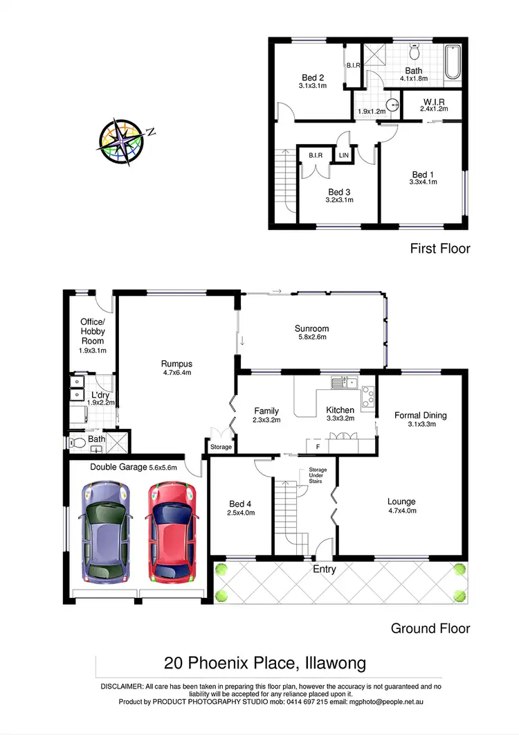 Floorplan of Homely house listing, 20 Phoenix Place, Illawong NSW 2234