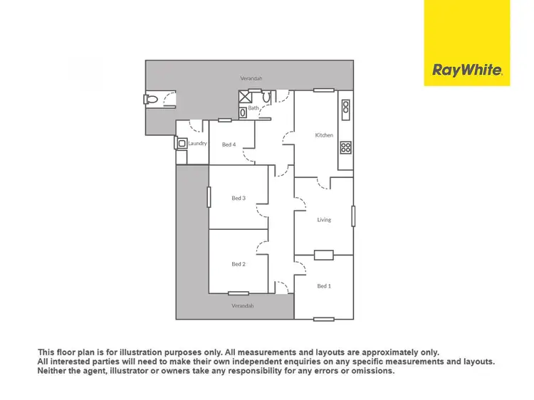 Floorplan of Homely house listing, 14 Holthouse Street, Wilmington SA 5485