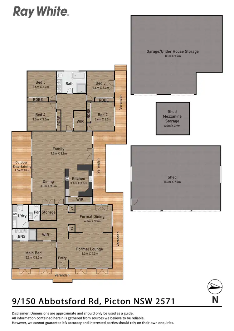 Floorplan of Homely house listing, 9/150 Abbotsford Road, Picton NSW 2571