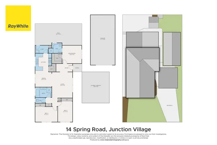 Floorplan of Homely house listing, 14 Spring Road, Junction Village VIC 3977