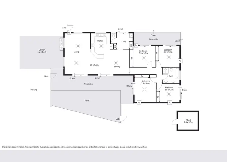 Floorplan of Homely house listing, 18A Matthews Road, Cable Beach WA 6726