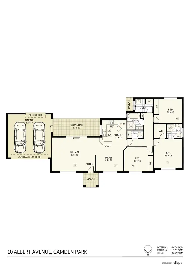 Floorplan of Homely house listing, 10 Albert Avenue, Camden Park SA 5038