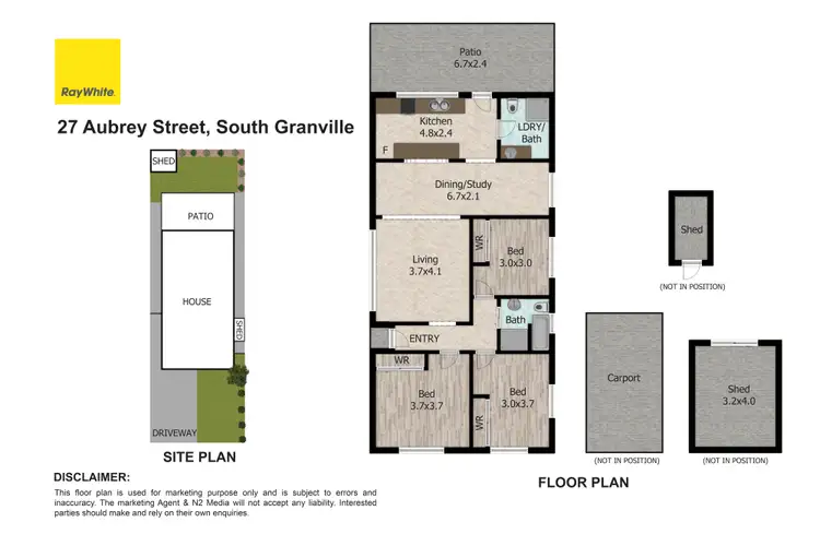 Floorplan of Homely house listing, 27 Aubrey Street, Granville NSW 2142
