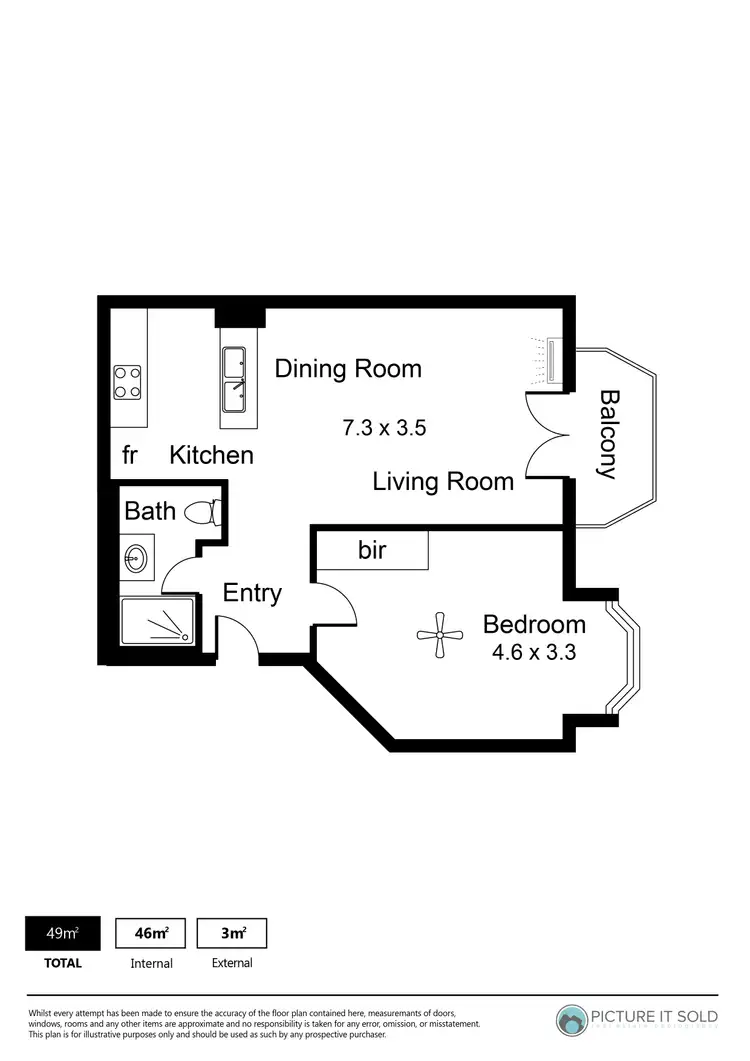 Floorplan of Homely apartment listing, 31/21 Pulteney Street, Adelaide SA 5000