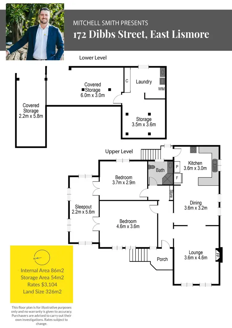 Floorplan of Homely house listing, 172 Dibbs Street, East Lismore NSW 2480