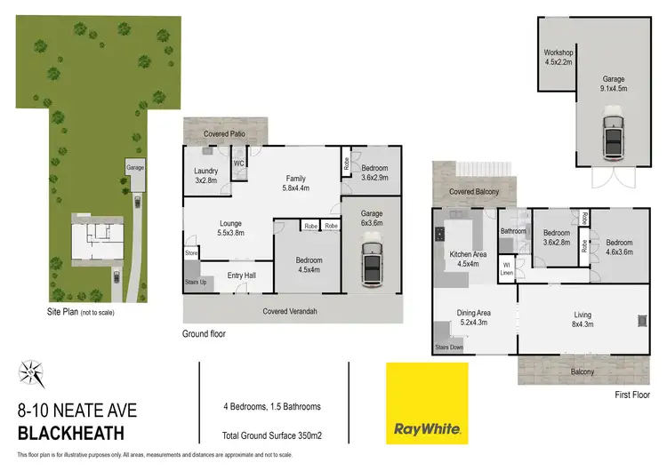 Floorplan of Homely house listing, 8-10 Neate Avenue, Blackheath NSW 2785
