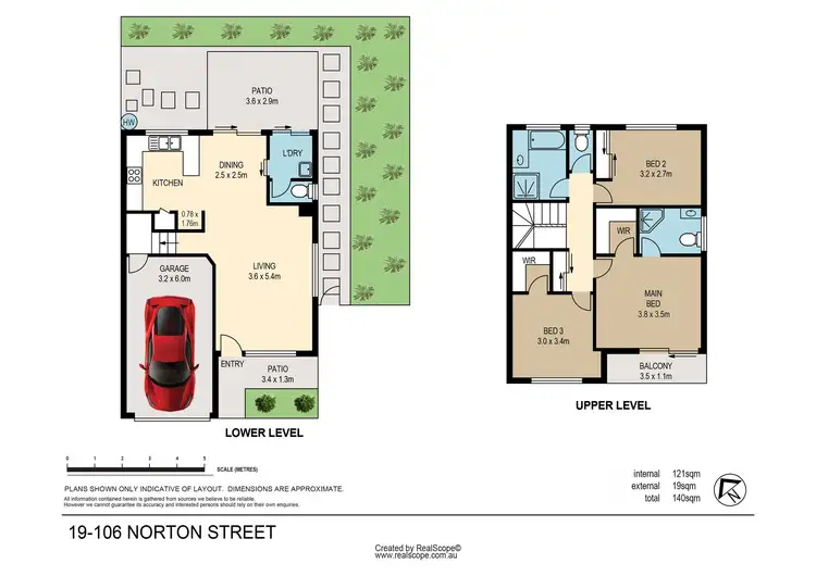 Floorplan of Homely townhouse listing, 19/106 Norton Street, Upper Mount Gravatt QLD 4122
