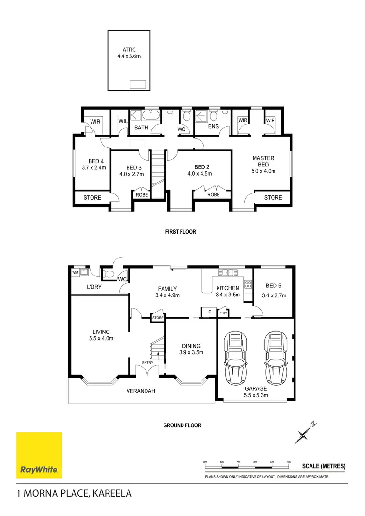 Floorplan of Homely house listing, 1 Morna Place, Kareela NSW 2232