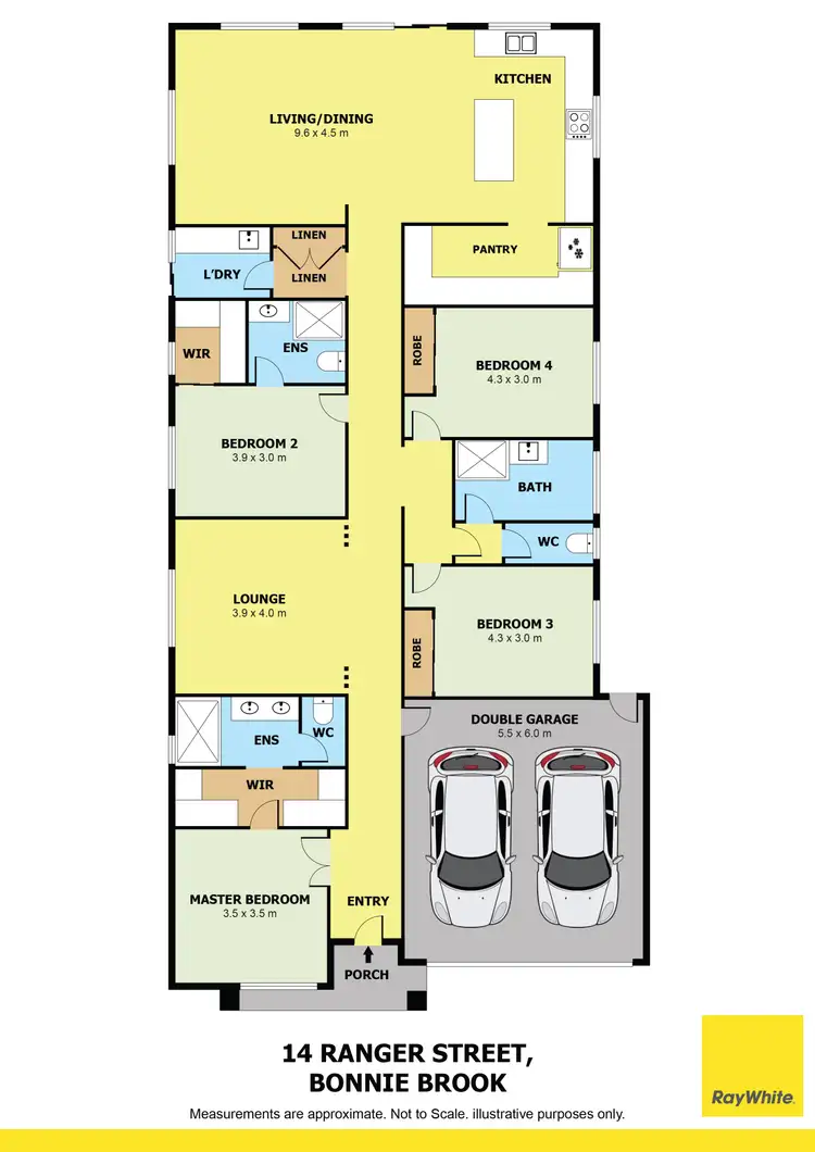 Floorplan of Homely house listing, 14 Ranger Street, Bonnie Brook VIC 3335