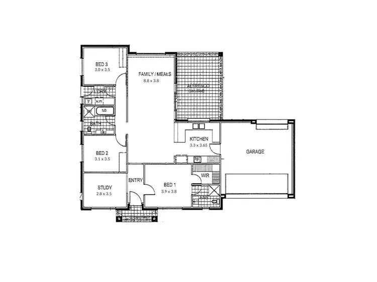 Floorplan of Homely house listing, 8A Collingrove Avenue, Broadview SA 5083