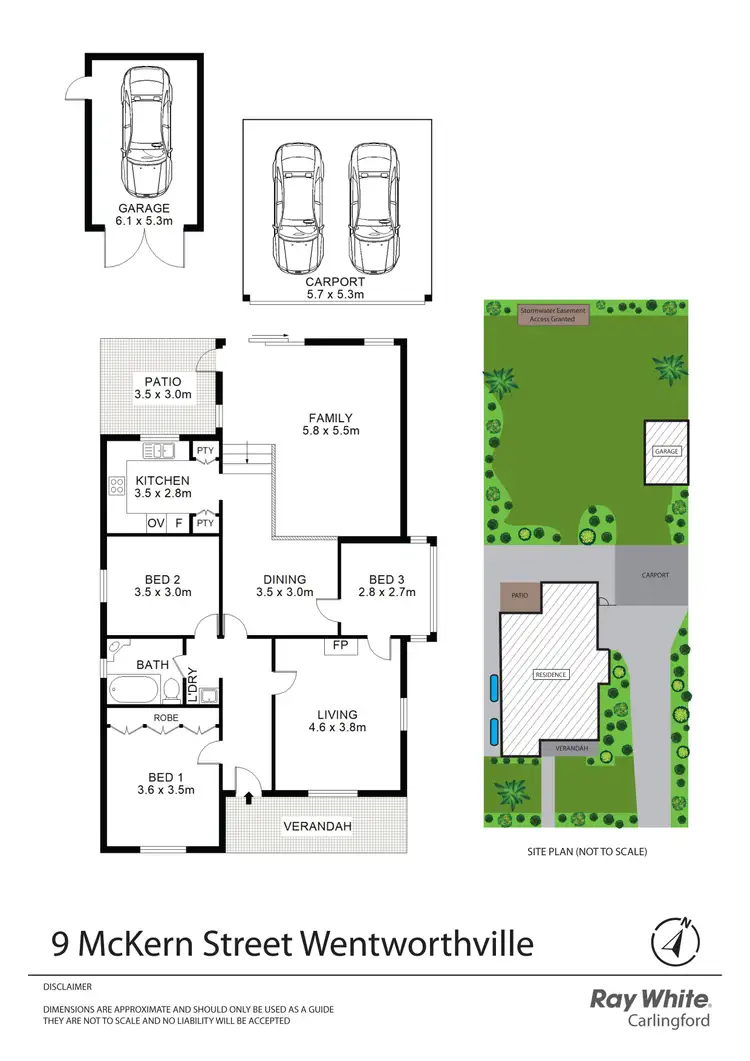 Floorplan of Homely house listing, 9 McKern Street, Wentworthville NSW 2145