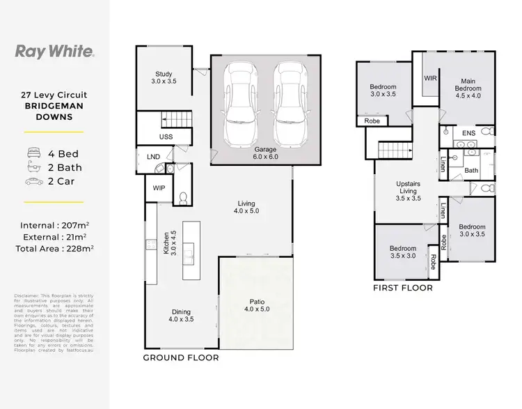 Floorplan of Homely house listing, 27 Levy Circuit, Bridgeman Downs QLD 4035