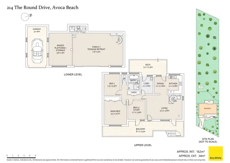 Floorplan of Homely house listing, 214 The Round Drive, Avoca Beach NSW 2251