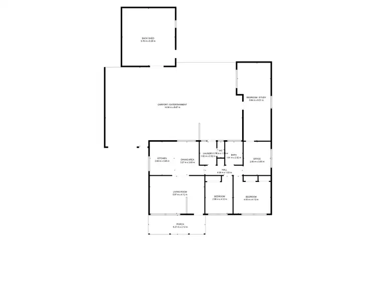 Floorplan of Homely house listing, 155 Tarcombe Road, Seymour VIC 3660