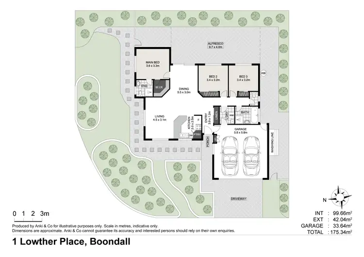 Floorplan of Homely house listing, 1 Lowther Place, Boondall QLD 4034
