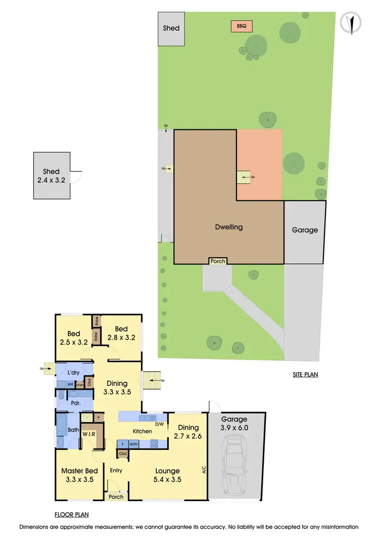 Floorplan of Homely house listing, 41 Leonard Close, Clarinda VIC 3169