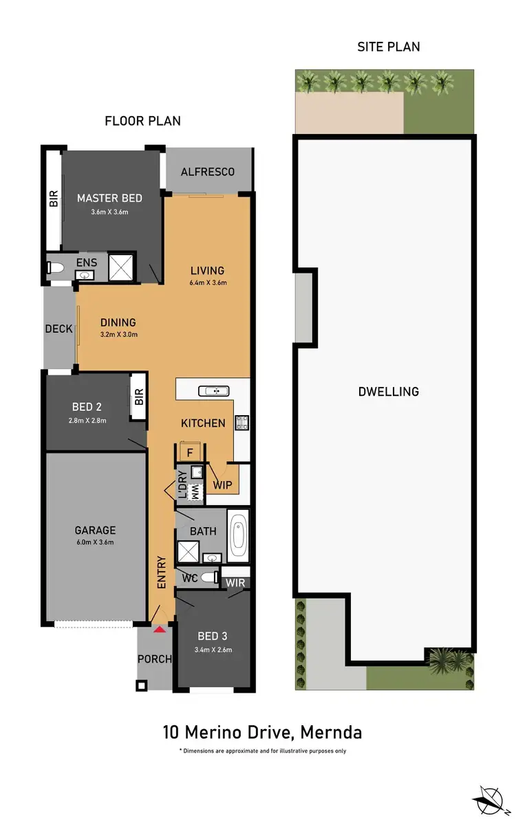 Floorplan of Homely house listing, 10 Merino Drive, Mernda VIC 3754