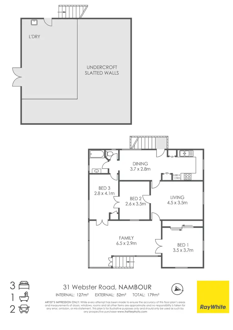 Floorplan of Homely house listing, 31 Webster Road, Nambour QLD 4560