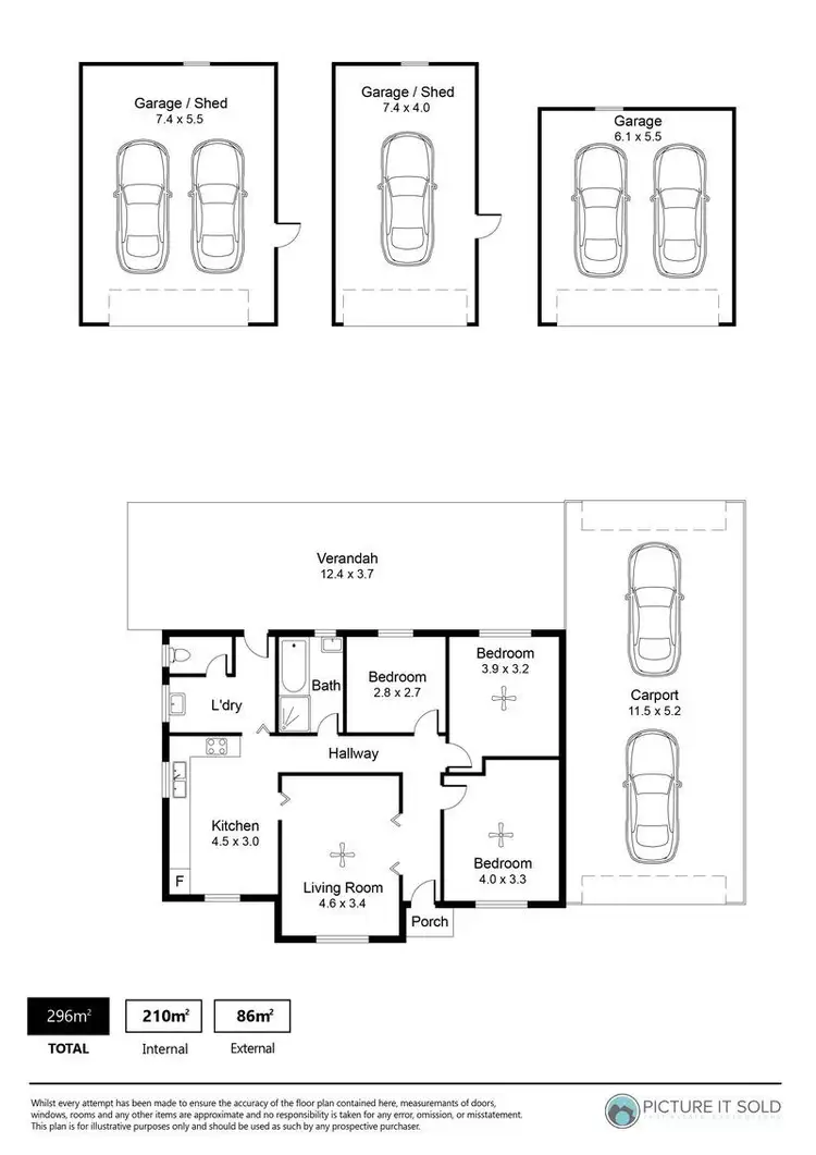 Floorplan of Homely house listing, 23 Recreation Parade, Semaphore Park SA 5019