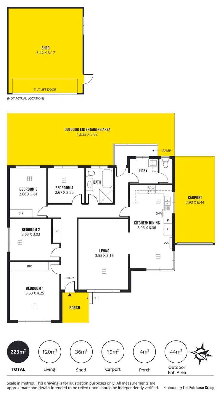 Floorplan of Homely house listing, 11 Hilton Street, Christies Beach SA 5165