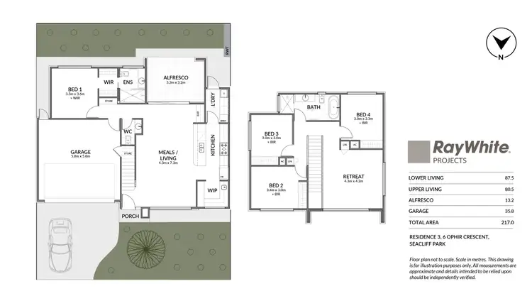 Floorplan of Homely house listing, 5B Barnett Terrace, Seacliff Park SA 5049
