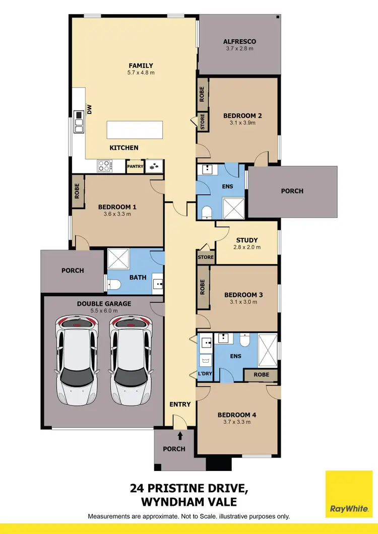 Floorplan of Homely other listing, 24 Pristine Drive, Wyndham Vale VIC 3024