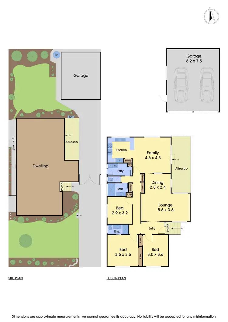 Floorplan of Homely house listing, 32 Anderson Parade, Bundoora VIC 3083