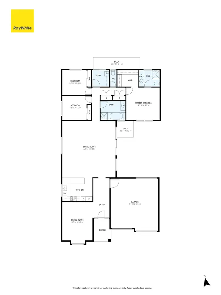 Floorplan of Homely house listing, 22 Storkbill Road, Wyndham Vale VIC 3024