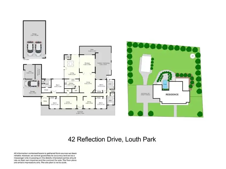 Floorplan of Homely house listing, 42 Reflection Drive, Louth Park NSW 2320