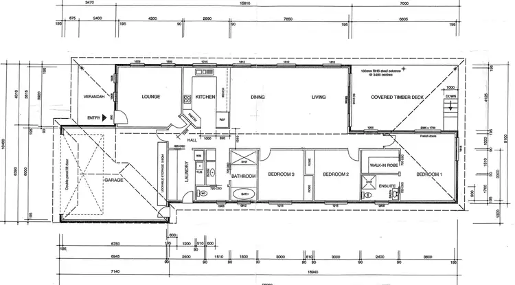 Floorplan of Homely house listing, 98A Wambat Street, Forbes NSW 2871