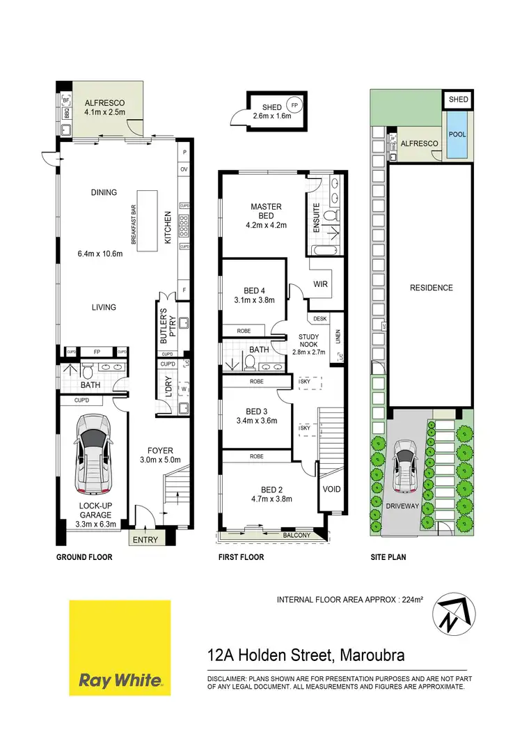 Floorplan of Homely house listing, 12A Holden Street, Maroubra NSW 2035
