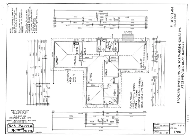 Floorplan of Homely house listing, 21 Wearing Road, Bargara QLD 4670