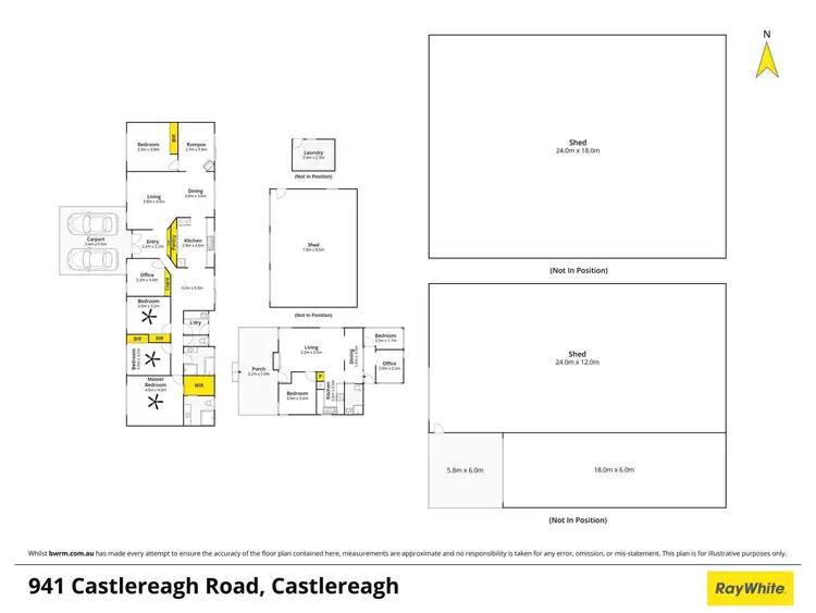 Floorplan of Homely house listing, 941 Castlereagh Road, Castlereagh NSW 2749
