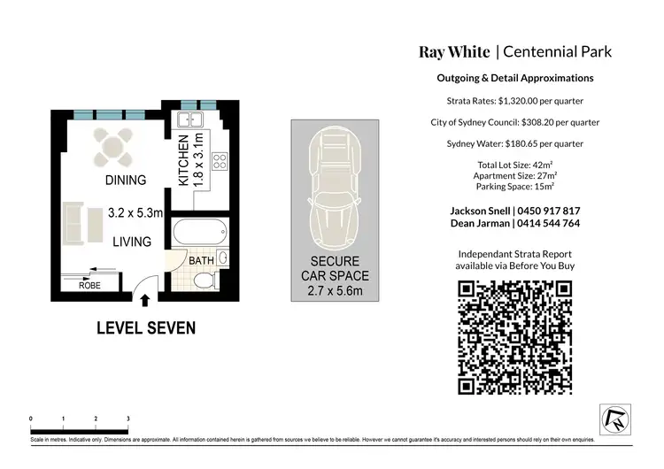 Floorplan of Homely studio listing, 52/80 Cook Road, Centennial Park NSW 2021