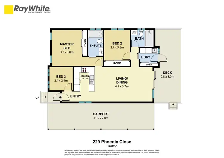 Floorplan of Homely house listing, 229/598 Summerland Way, Grafton NSW 2460