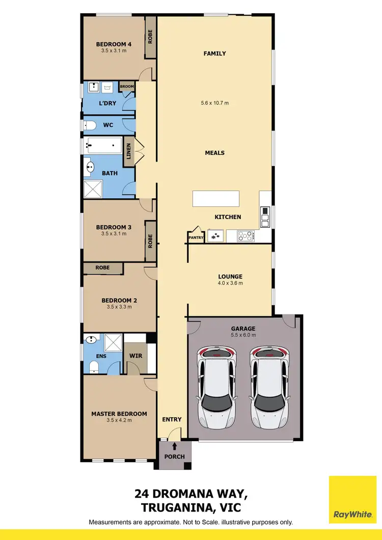 Floorplan of Homely house listing, 24 Dromana Way, Truganina VIC 3029