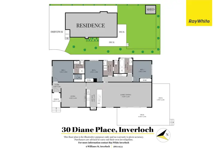 Floorplan of Homely other listing, 30 Diane Place, Inverloch VIC 3996