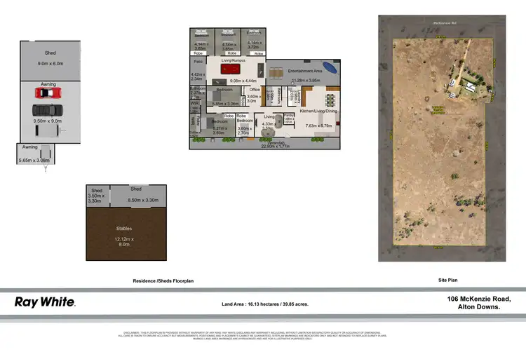 Floorplan of Homely rural property listing, 106 Mckenzie Road, Alton Downs QLD 4702