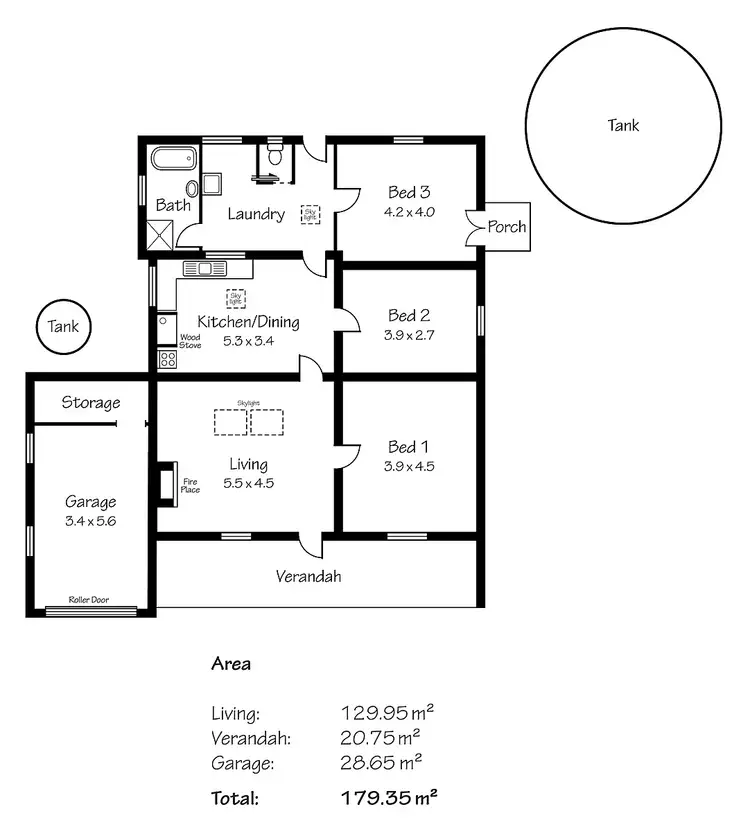 Floorplan of Homely house listing, 39 East Tce, Callington SA
