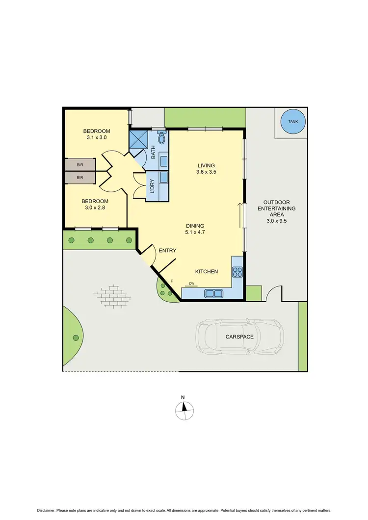 Floorplan of Homely unit listing, 3/117 Moreland Road, Coburg VIC 3058