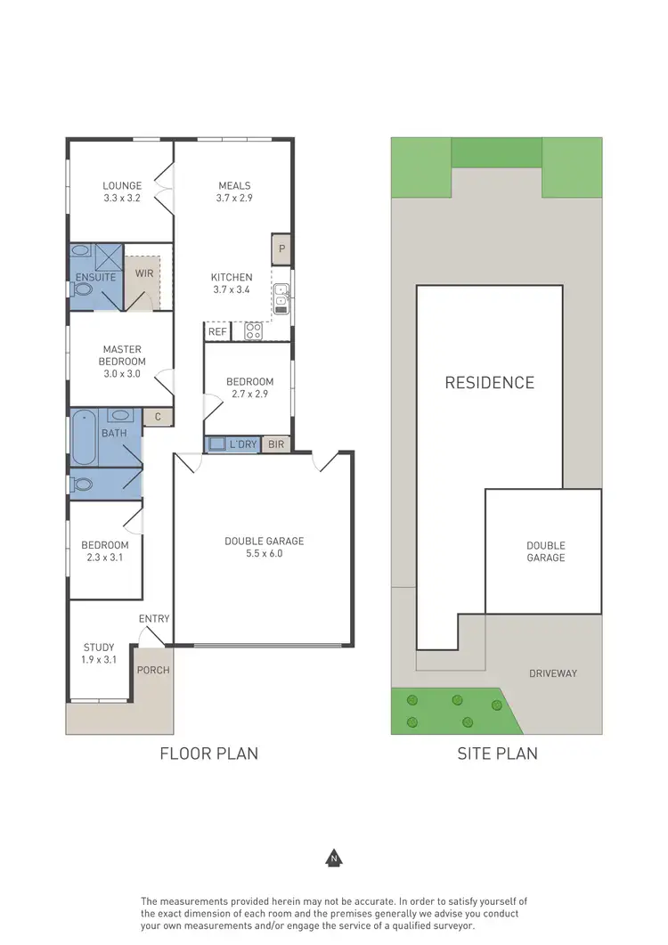 Floorplan of Homely house listing, 65 Abbeygate Drive, Werribee VIC 3030