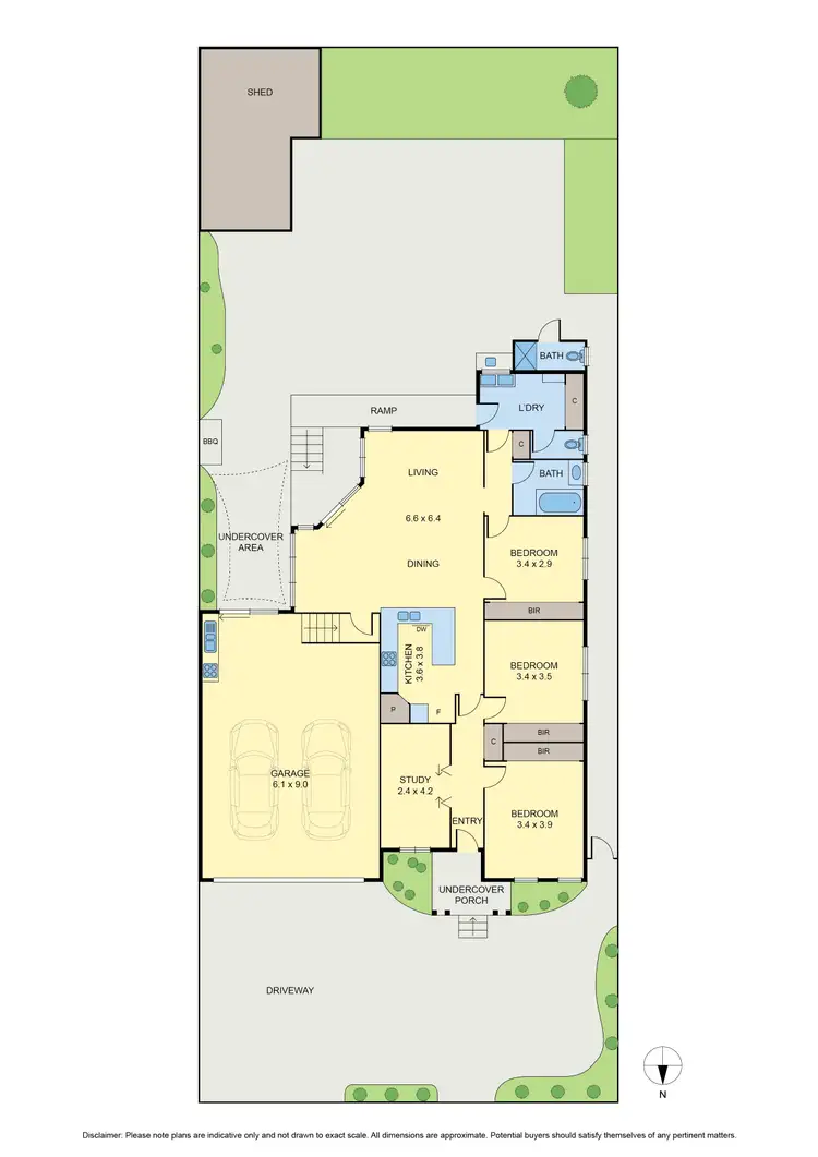 Floorplan of Homely house listing, 47 The Loop, Hadfield VIC 3046