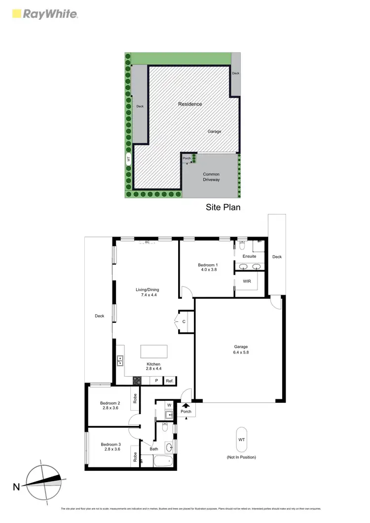 Floorplan of Homely townhouse listing, 2/40 Thomas Street, Baxter VIC 3911