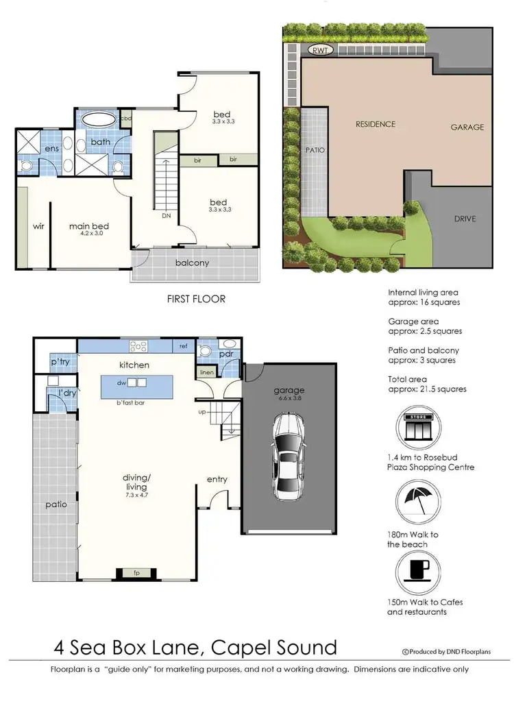 Floorplan of Homely house listing, 4 Sea Box Lane, Capel Sound VIC 3940
