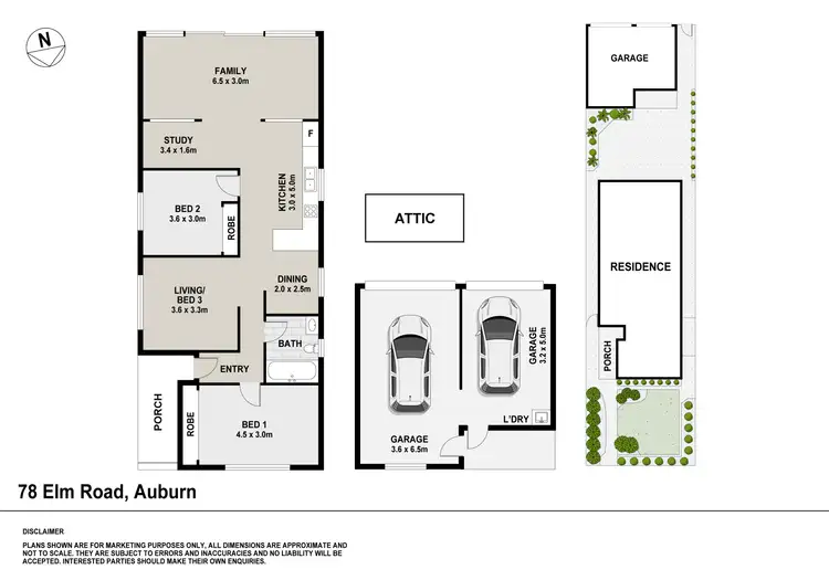 Floorplan of Homely house listing, 78 Elm Road, Auburn NSW 2144